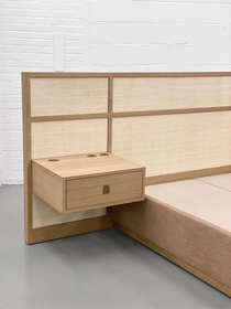 Bed with nightstand-210-xxx